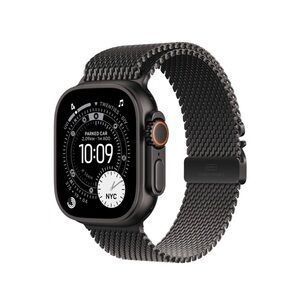 BAND ONLY Apple Watch titanium Milanese Loop Band - size large